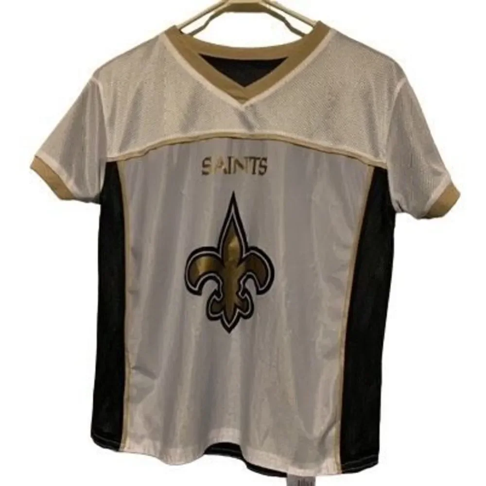 New Orleans Saints Size Youth Large Reversible Flag Football Jersey
